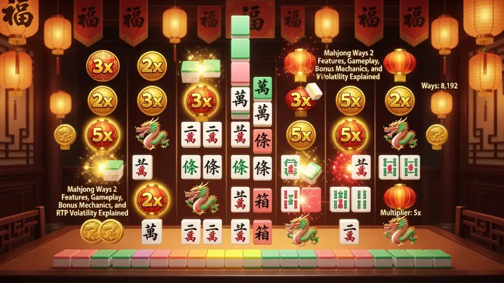 Mahjong Ways 2 Explained: Features, Gameplay, Bonus Mechanics, and RTP Volatility