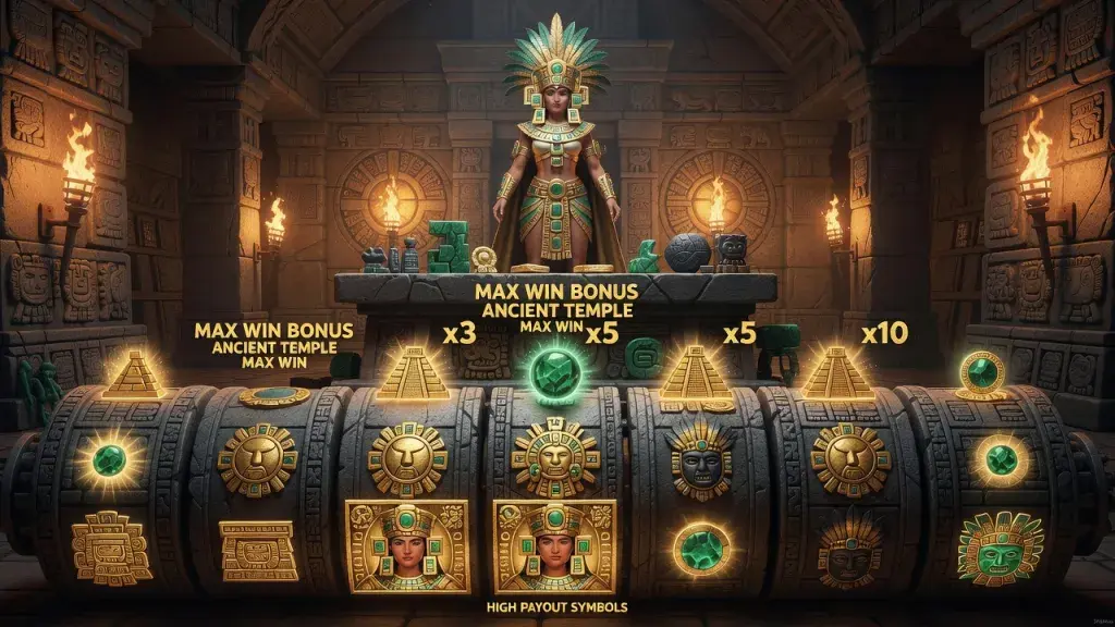 Aztec Priestess Slot Guide: Max Win Bonus, Ancient Temple Max Win, and High Payout Symbols