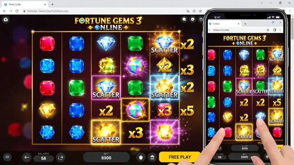 Fortune Gems 3 Online: Free Play, Slot Gameplay, Bonus Features, and More
