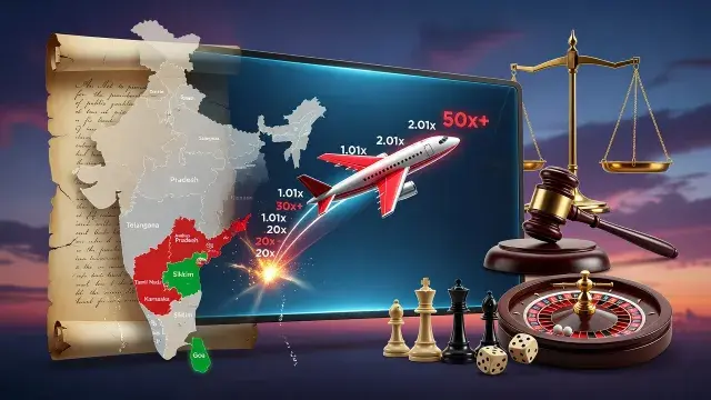 Is Aviator (Aviation) Online Gambling Legal in India? A Guide to Indian Gambling Laws and the Legality of Aviator Games and Betting