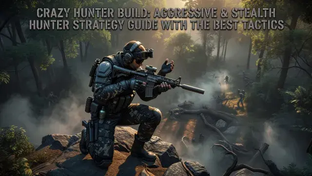 Crazy Hunter Build: Aggressive & Stealth Hunter Strategy Guide with the Best Tactics